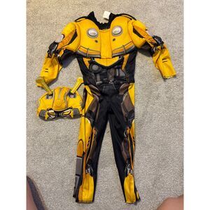 Transformer bumble bee toddler 3t / 4t costume w mask padded dressup halloween